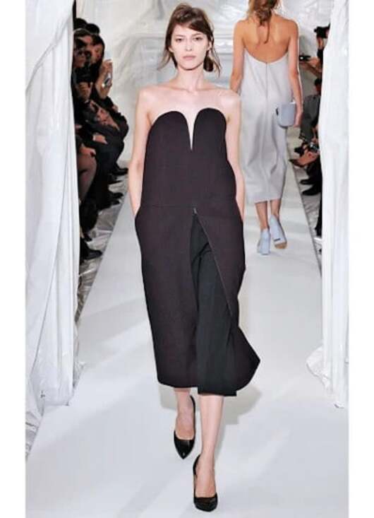 Maison Margiela Dresses & Skirts - Maison Margiela Tailored Strapless Midi Dress IT 40 US 4 Womens Green NWT $2850
